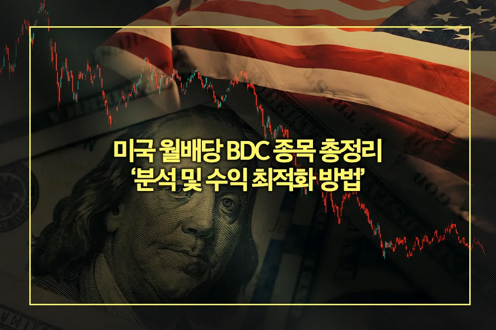 미국 월배당 BDC 종목 총정리 (분석 및 수익 최적화 방법) - 모두의 꿀팁